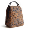 Vera Bradley Featherweight Lunch Bag, Lotus Montage Roasted Pecan