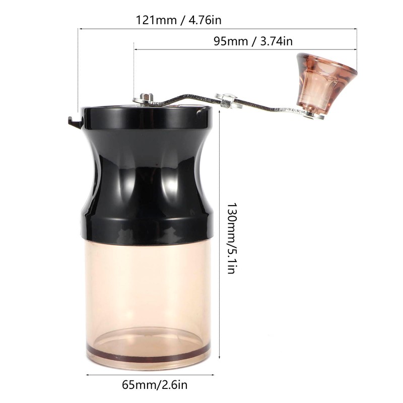 Mini Manual Coffee Grinder Adjustable Ceramic Core Hand Coffee Mill