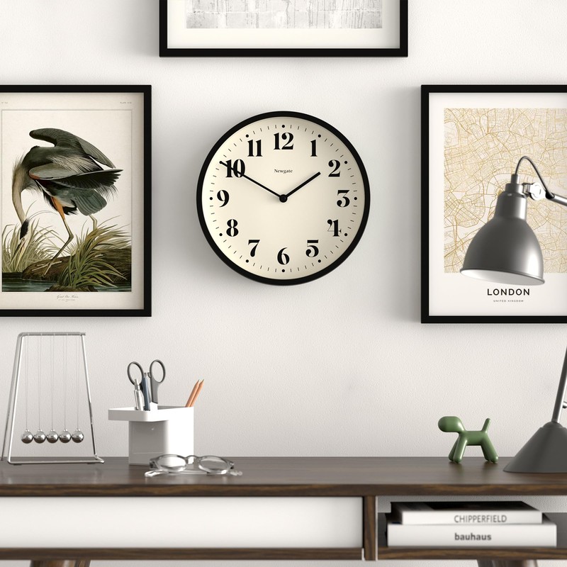 NEWGATE® Number Four Modern Wall Clock - Small Wall Clocks