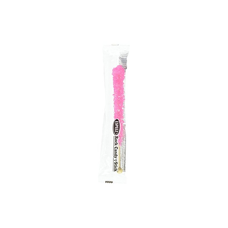 SP Enterprises Pink Rock Candy on a Stick, 36 Count