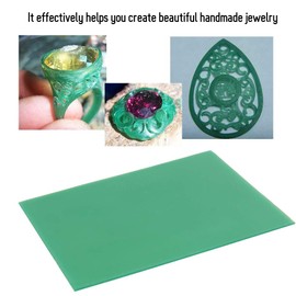 Green carving wax jewellery engraving waxing tool jewel making model, wax ring board for the production of rings mould hard ring mould jewellery making carved sculpture tube.