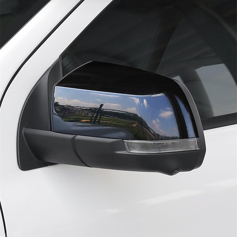 ZiWen Sport Carbon Fiber Gloss Black Door Rearview Mirror Cover