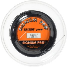 Signum Pro Still in Black-Mensur Tennisschläger, Hyperion, schwarz