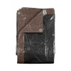 20x40 Brown/Black Heavy Duty 8-9 Mil Tarp, Weatherproof, Multi-Purpose, Poly