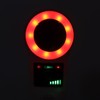 Hot Cold Face Massager Handheld Facial Vibration Massager Red Blue