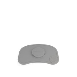 Twistshake Click-Mat Mini 31 x 17 cm Non-Slip Feeding Placemat for Most Highchair Trays, Placemat Grade Strong Suction, BPA Free, 6+ Months, Gray D2C