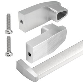 GGTE Aluminum Shower Door Towel Bar Brackets for Alumax/Basco Framed Sliding Glass Shower Door Towel Rod, Sliding Doors Replacement Parts