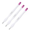IVON 3 Pack Nail Cuticle Trimmer Pusher Remover, Double End