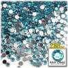 288-pc Rhinestones Round 4mm Flatback Beer Brown