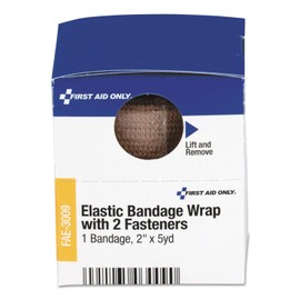 First Aid Only, Inc FAE3009 Elastic Bandage Wrap, 2-Inch x 5yds, Latex-Free