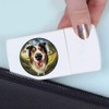 'Smiling Border Collie' Pill Box with Tablet Splitter (PI00033041)