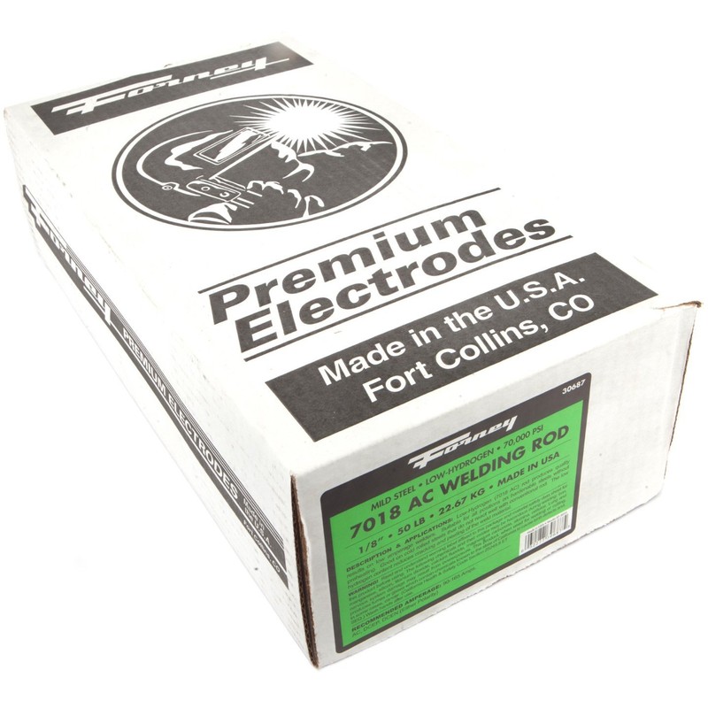 Forney 30684 E7018 AC Welding Rod, 1/8-Inch, 1-Pound