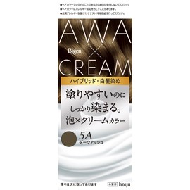 [Women’s Hair Dye] Bigen Bubble Cream Color 5A Dark Ash