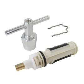 Qblahip Shower Valve Repair Kit for 1222 One Handle Posi Temp Faucet, Bathtub Shower Valve Parts and Removal Tool, Brass and Plastics