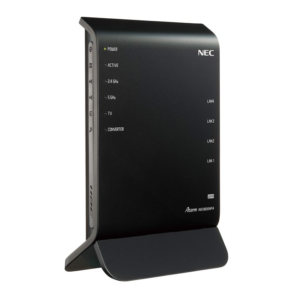 NEC Aterm Wireless LAN Wi-Fi Router/dual_band AC1800 (11ac Compatible) 1300+450Mbps WG1800HP4 PA-WG1800HP4