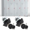 eMagTech 2 Set Zinc Alloy Quarter Turn with Keys Cut