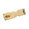 Polished Brass Hasp Lock for Home Or Marine Use 5