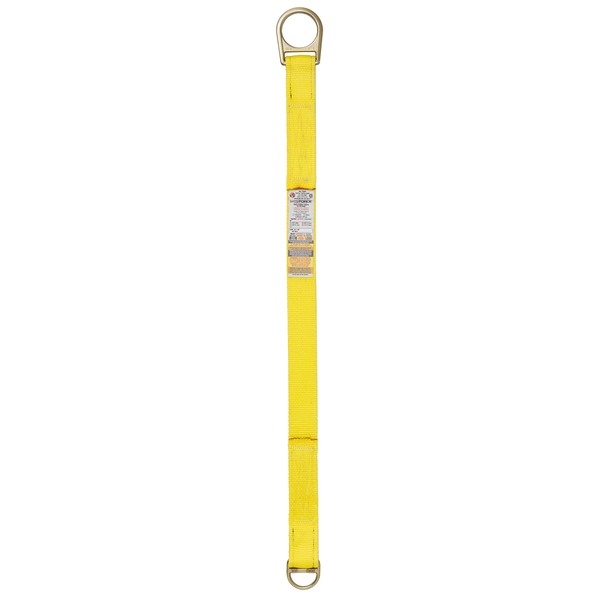 6032 Super Anchor Safety Heavy-Duty Tie-Off Strap with 2 D-Rings,