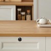 POVEFONK 10 Pack Matte Black Kitchen Cabinet Knobs Black Drawer