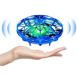 UFO Mini Drone for Children Toy Hand Sensor Quadcopter Infrared Induction Flying Gifts for Boys Girls Indoor Outdoor Planes for Beginners