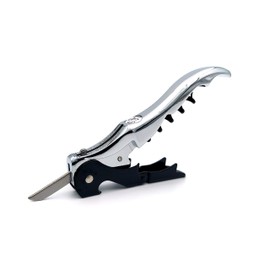 Pulltap's - Sacacorchos Slider Boss 150 (chapado en cromo-Negro)