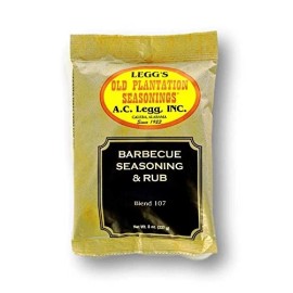 Old Plantation A.C. Legg - Barbecue Seasoning and Rub - 8 Ounce