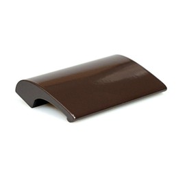 Deluxe Balcony Pull Handle Aluminium Various Colours Brown