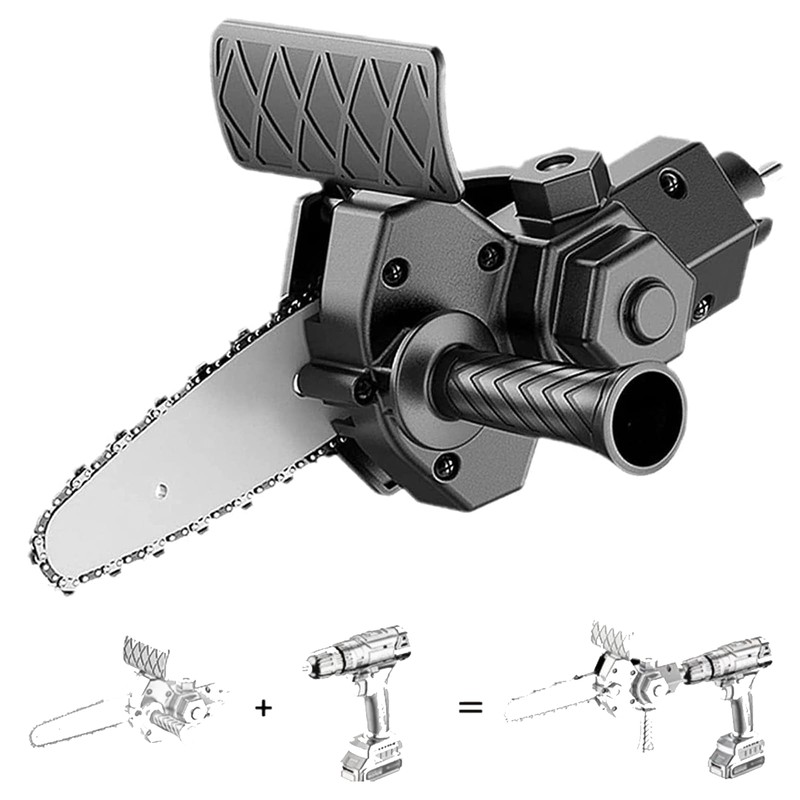 Electric Drill Chainsaw - BCEHACBITI Electric Drill Convert to Chainsaw