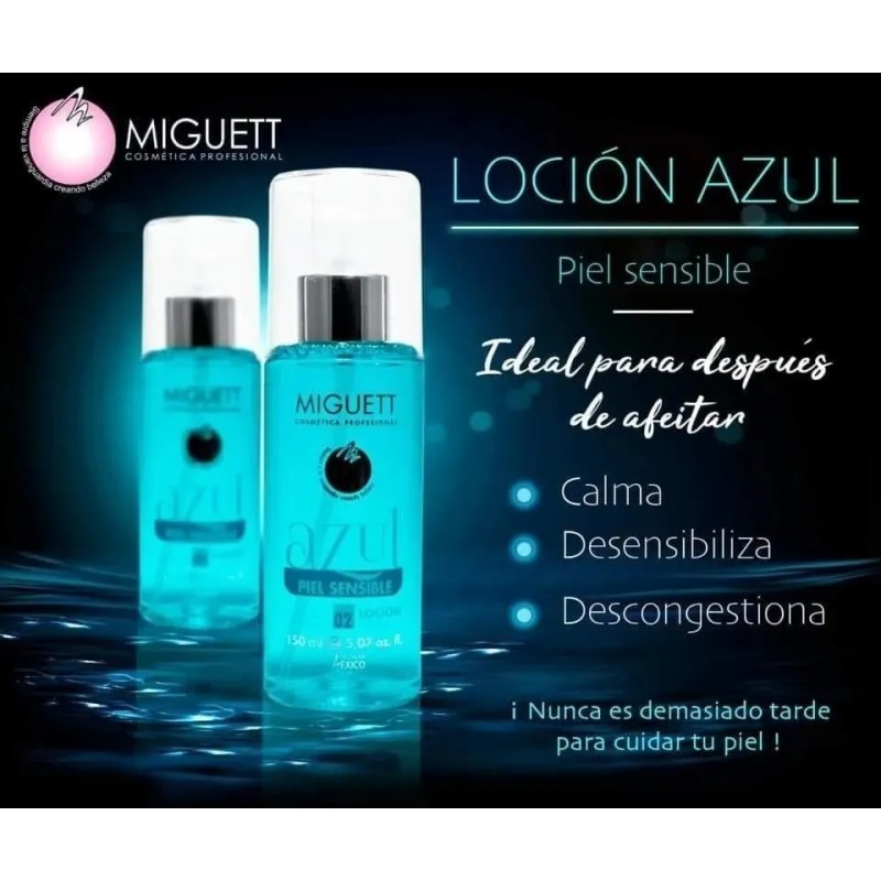 Loción Azul 150ml Miguett