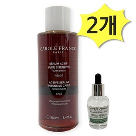 Carol Franck New Active Serum 250ml x 2 (Empty Bottles Included) - Targets Redness, Pores, Firmness, and Lifting Wrinkle