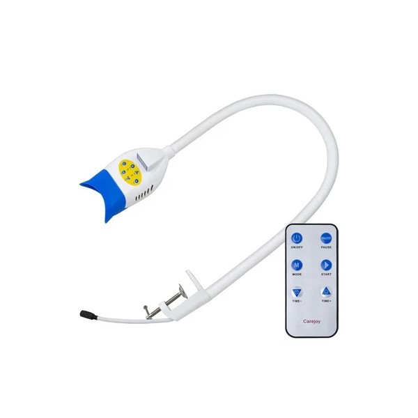 Unbranded Teeth Whitening Lamp with Remote Control Blue Red Light