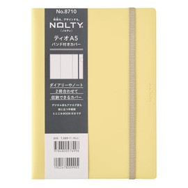 Noritsu NOLTY 8710 Tio Notebook Cover, A5, Yellow