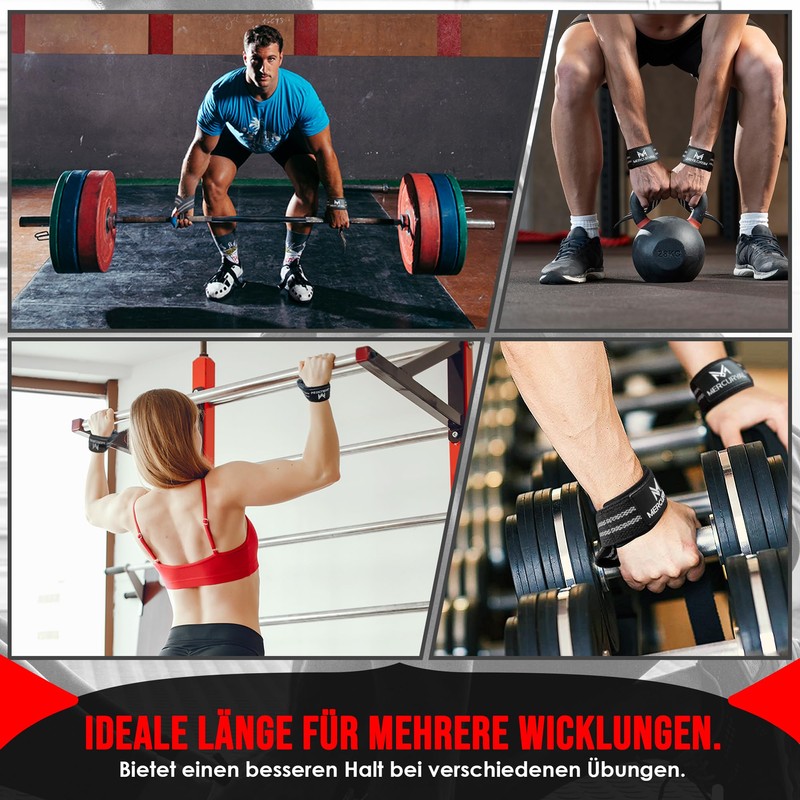 MERCURYAL Straps Gym - Powerlifting Straps - Gym Accessories -