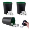 Graplan Dice Cup Set Including 3 Leather Dice Cups and