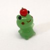 Cute Handmade Glassware Apple Frog