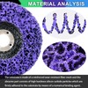 WelderElite 12 Pack 4 Kinds Paint Strip Discs 4"x5/8" Angle