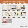 Horseshoe Stencil 8.5 x 11 Inch Reusable Mylar Sheet for