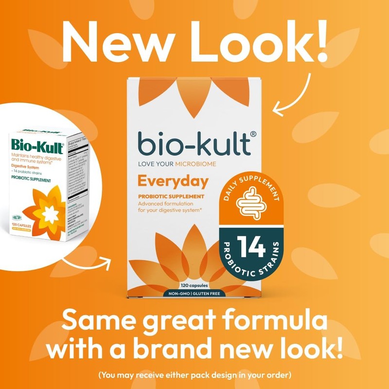 Bio-Kult 14 Strain Advanced Probiotics - Probiotic Supplement, Probiotic Capsules,