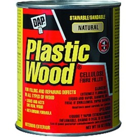FixtureDisplays DAP 21506 16oz Natural Plastic Wood Professional Wood Filler