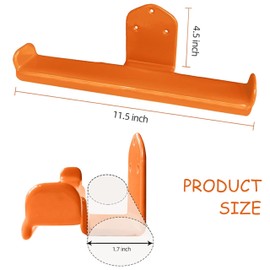 Heavy Duty Backpack Leaf Blower Hanger Wall Mount,Universal Garage Organizer,Garden Tool Wall Holder,for Sprayers, Chainsaws & Leaf Blowers (1)