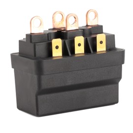 Winch Solenoid Contact Relay Contactor 12V 120A Steel Universal for ATV UTV 4X4 Vehicles