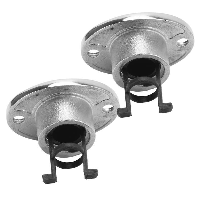 2pcs 316 Stainless Steel Marine Drain Plug Oval Garboard Transom