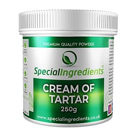 Cream Of Tartar Premium Quality Suitable for Vegans, Non-GMO, Gluten Free (250g)