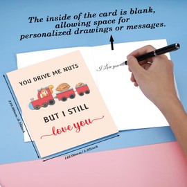 1st Anniversary Card Gifts for Boyfriend Husband Valentines Day Gifts for Her Him Romantic Valentines Day Gifts for Wife Birthday Gifts Anniversary Wedding Gifts Valentines Basket I Love You Gifts Her