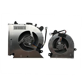 Siakoocty New Genuine CPU+GPU Cooling Fan Replacement for MSI GF65 GF65 Thin PABD08008SH N413, PAAD06015SL N433 Dual Fans