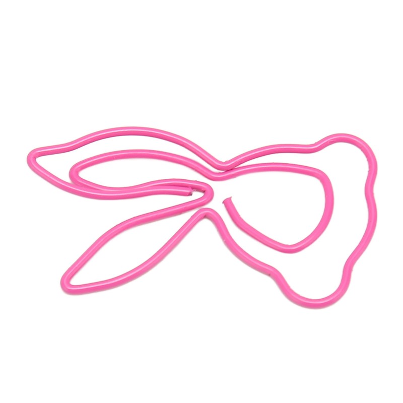 100Pcs Kids Paper Clips Bunny Style Strong Metal Exquisite Color
