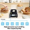 UNIWEIGH Digital Milligram Scale Accurate 0.001g/50g,Precision mg Scale for Jewelry,Powder,Gold,Gem,Reloading