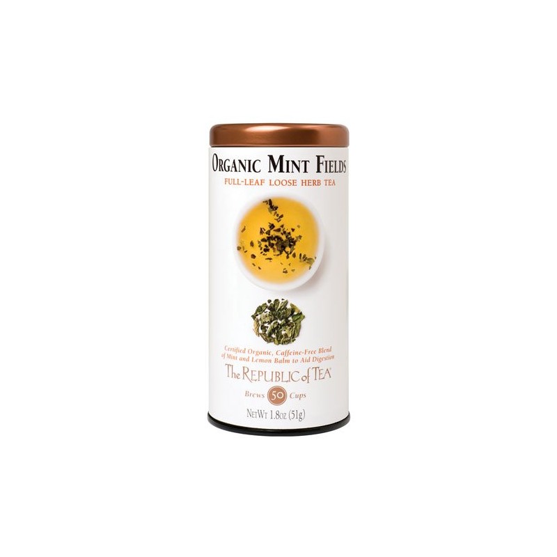 The Republic of Tea Organic Mint Fields Herb Tea by