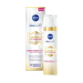 NIVEA Cellular Luminous630 Anti-Stain Cream FP50 Triple Protection 40 ml, Matting Cream Against Dark Spots, Face Cream with Hyaluronic Acid and Vitamin E
