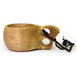 Kuksa Ancient Lapland Finland Wooden Drinking Cup No 016